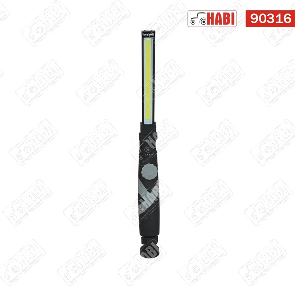 LED Szerelőlámpa tölthető 400-800 Lumen, dimmelhető fényerő, töltőkábellel