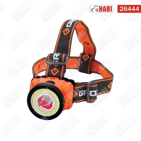 LED fejlámpa 3W, 160 Lumen, 3 db AAA
