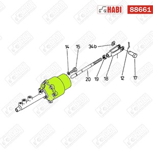 LKT fékrásegítő (felújjított)