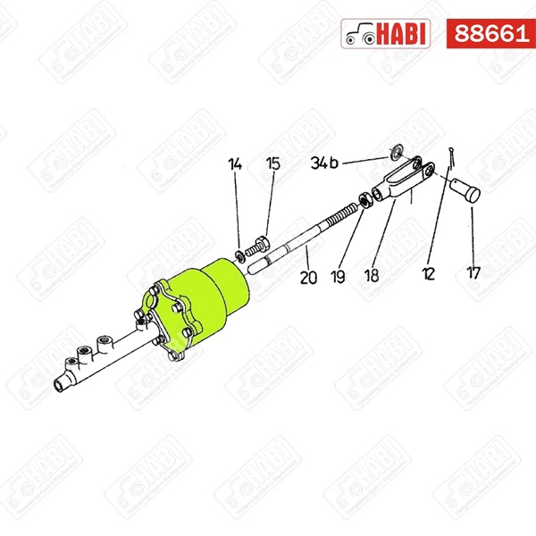 LKT fékrásegítő (felújjított)