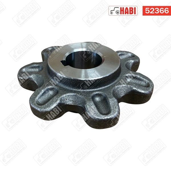 Lánckerék z=7 ékes H=30mm D=97mm d=26mm 12B1 lánchoz