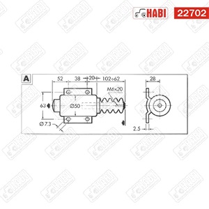 Leállító mágnes 12V 40 mm 43N