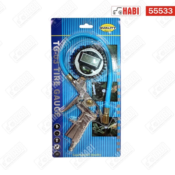 Pumpáló pisztoly 1/4" LCD kijelzővel