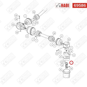 Lely fűkasza kettős kardáncsukló