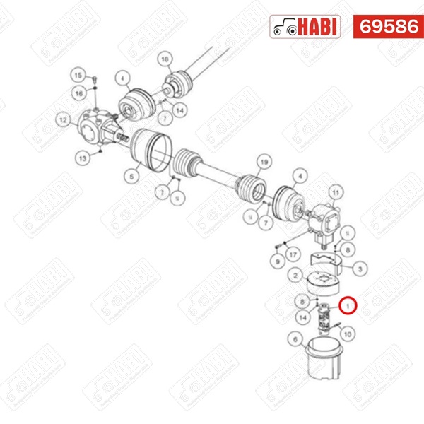 Lely fűkasza kettős kardáncsukló