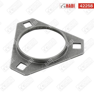 Lemez csapágyház  háromfuratos 205 FAG