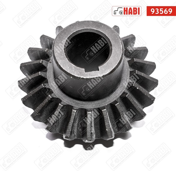 Lengyel fűkasza kúpkerék Z=21 d=25mm T1/15