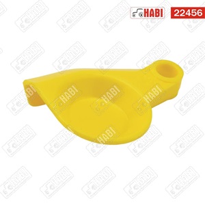 Levegő csatlakozó fedél sárga kétkörös