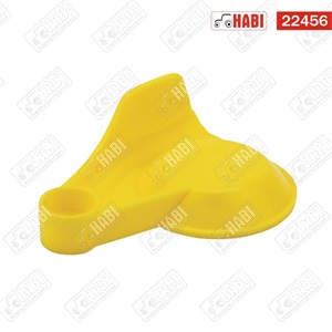 Levegő csatlakozó fedél sárga kétkörös