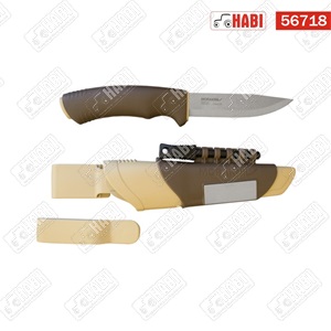 MORAKNIV BUSHCRAFT SURVIVAL (S) kés, tokkal, szikravetővel, élezővel, barna