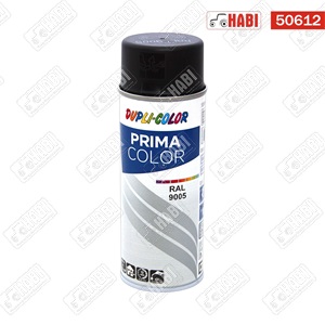 MOTIP Prima Color matt fekete acryl festék spray 400ml