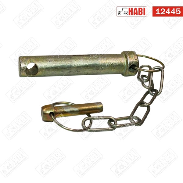 MTZ Biztosítócsap középsővonórúd alsó+lánc 21,5x114-128mm