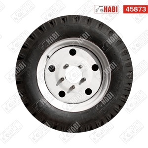 MTZ Elsőkeréktárcsa teli + gumi köpeny + keréktőcsavar + anya 5.5x20+7.5x2 (139x508mm)