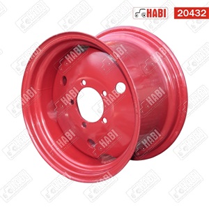 MTZ Elsőkeréktárcsa teli széles 12x20 (304x508mm) 5 csavaros /W12x20-3101020/ PIROS ORIGINAL