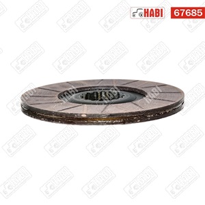 MTZ Féktárcsa ragasztott ferodolos D=180mm PIROS HBR PREMIUM