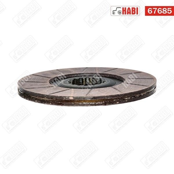 MTZ Féktárcsa ragasztott ferodolos D=180mm PIROS HBR PREMIUM