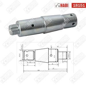 MTZ Gömbcsap 2 menetes nem komplett /3/ L=128mm