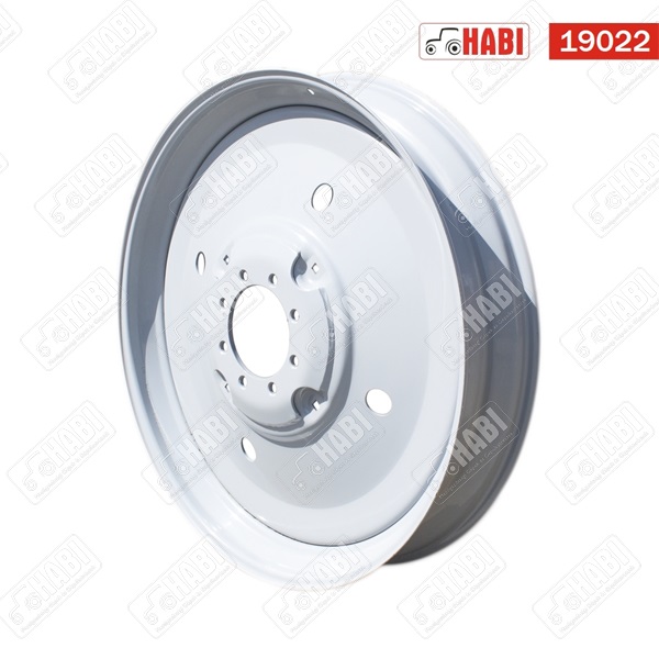 MTZ Hátsókeréktárcsa sorművelő 8x199x250/24ET125 (207x1067 mm) 9,5x42 gumihoz SZÜRKE ORIGINAL