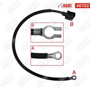 MTZ Kábel /akkumulátor pozitív/  L=820mm 920.4-952.4 ORIGINAL