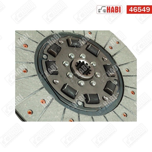 MTZ Kuplungtárcsa gumituskós 12 bordás MTZ80-1221 SPILE
