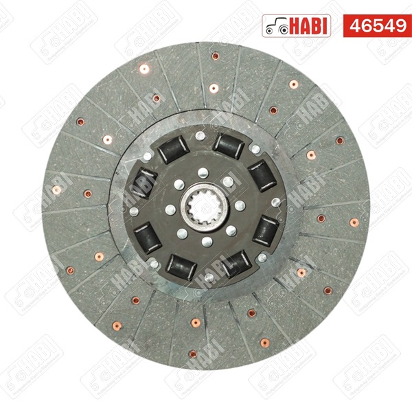 MTZ Kuplungtárcsa gumituskós 12 bordás MTZ80-1221 SPILE