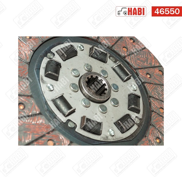 MTZ Kuplungtárcsa gumituskós 12 bordás AZB MENTES MTZ80-1221 SPILE