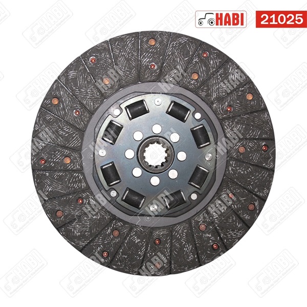 MTZ Kuplungtárcsa gumituskós 12 bordás AZB mentes MTZ80-1221 HBR