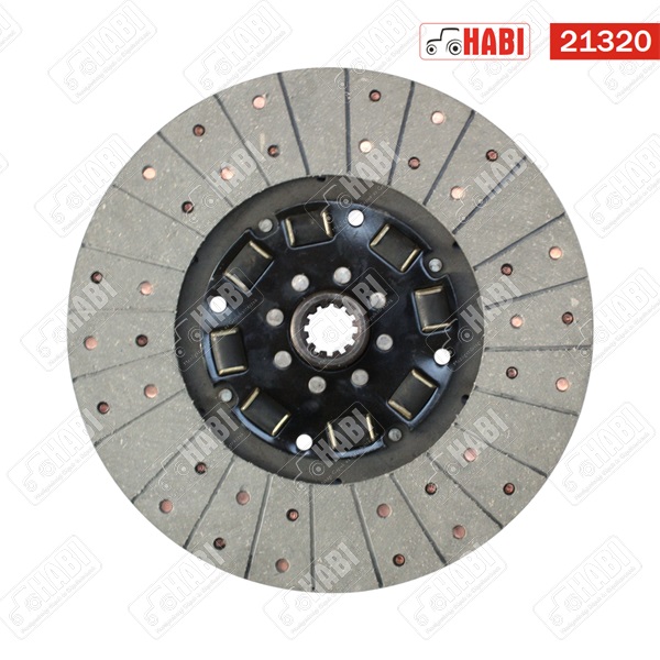 MTZ Kuplungtárcsa gumituskós 12 bordás MTZ80-1221