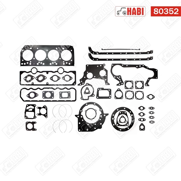 MTZ Motortömítés készlet D-240, D-245 hengerfejtömítéssel fém (44db) ORIGINAL