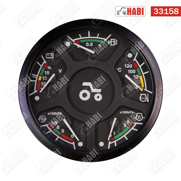 MTZ Műszerfal univerzális óra új típusú 5 órás HBR