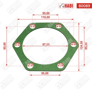 MTZ Hidraulika szűrő tömítés /lamellás réz betéthez/