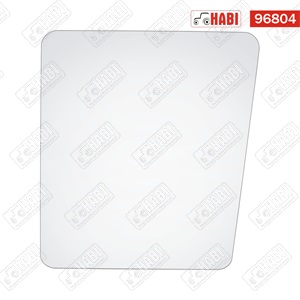 MTZ Panorámás üveg ajtóba felső 763x608mm