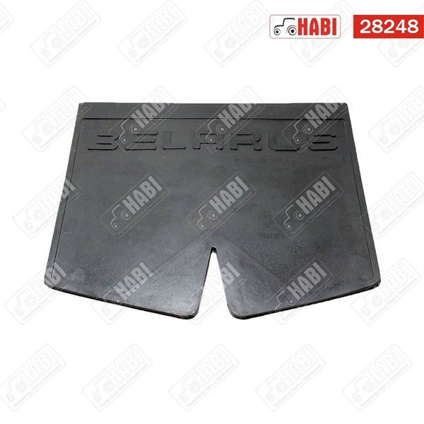 MTZ Sárvédő gumi hátsó 470x445x3 mm