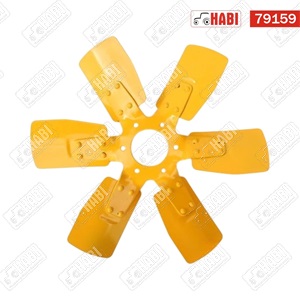 MTZ Ventilátor 6 lapátos FÉM