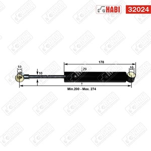 MTZ Vezetőülés teleszkóp 27x260