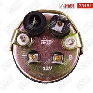 MTZ Voltmérő óra 10-16V HBR