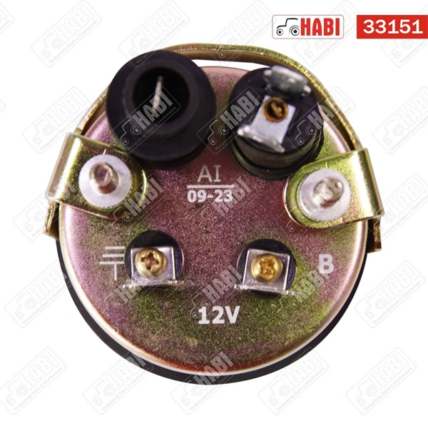 MTZ Voltmérő óra 10-16V HBR