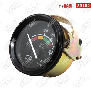 MTZ Voltmérő óra 28V HBR