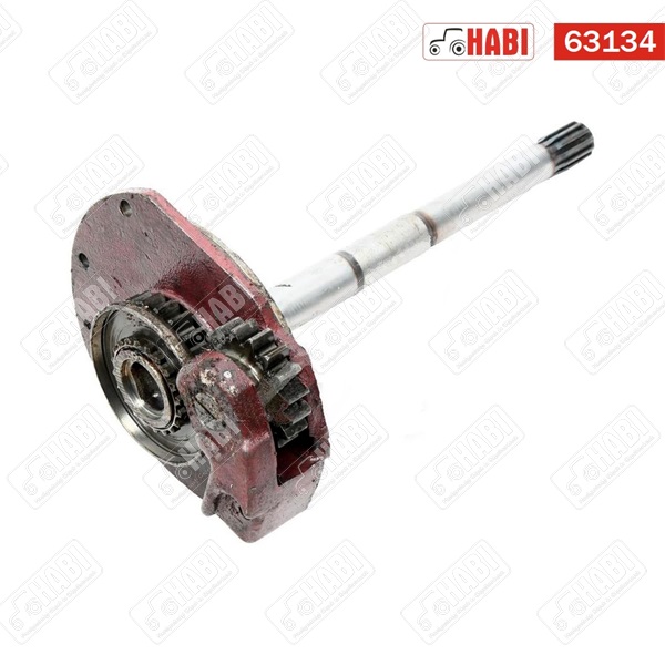 MTZ nyelestengely csapágyházzal komplett