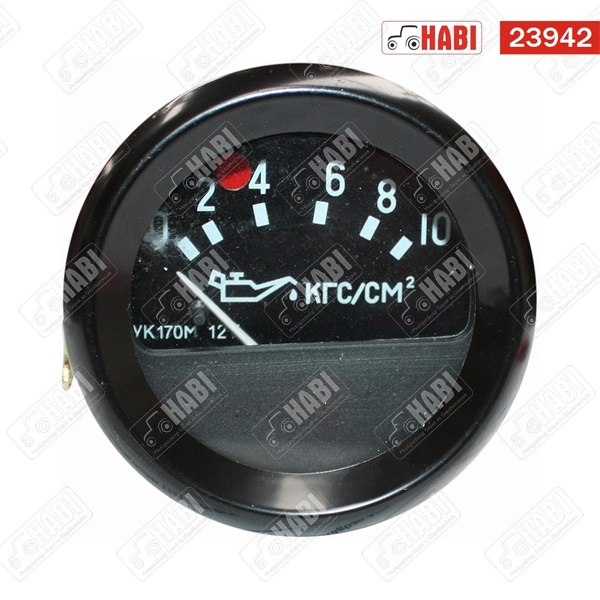 MTZ olajnyomás mérő óra 10 bar elektromos 12V