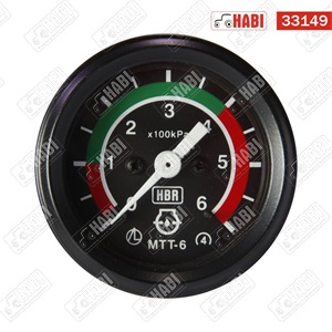 MTZ olajnyomás mérő óra mechanikus 6bar HBR Premium