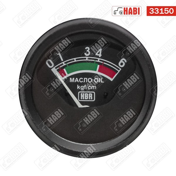 MTZ olajnyomás mérő óra mechanikus 6bar régi típusú HBR Premium