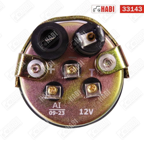 MTZ vízóra elektromos ellenőrző lámpával 12V HBR