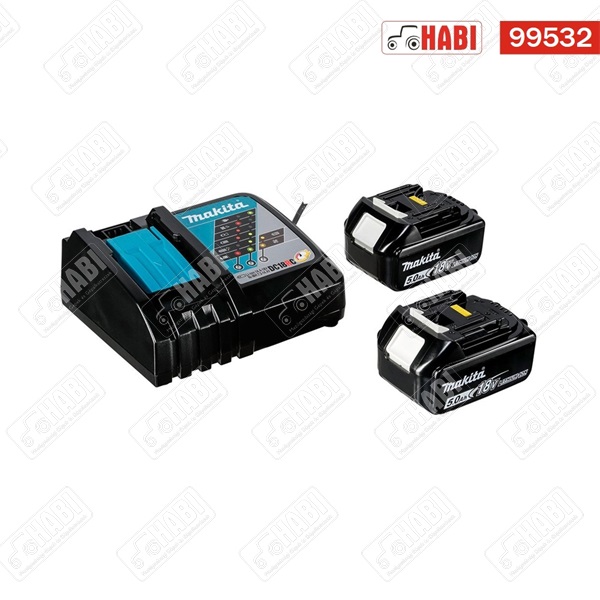 Makita DGA511RTJ 18V LXT BL 125 mm akkus sarokcsiszoló + töltő + Makpac