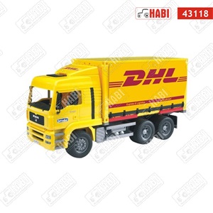 BRUDER Man teherautó ponyvás DHL