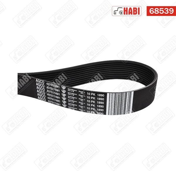 Massey Ferguson hosszbordás szíj 10PK 1890