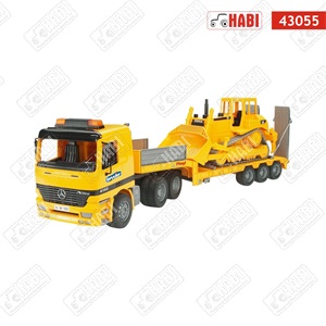 BRUDER Mb-actros kamion+buldozer
