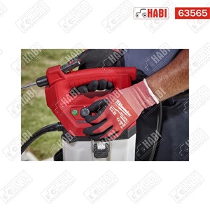 Milwaukee M12BHCS3L-0 vegyszer permetező 3,7 L, akku és töltő nélkül