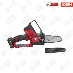 Milwaukee M12FHS-602X M12 FUEL™ láncfűrész, 2db M12 6,0AH akkuval, 1db M12 töltővel, heavy duty kofferrel