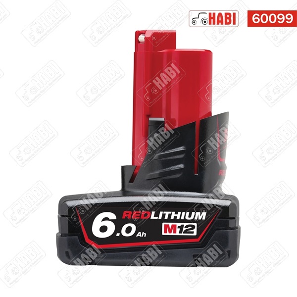 Milwaukee M12 B6 12 V 6,0 Ah Li-Ion akkumulátor